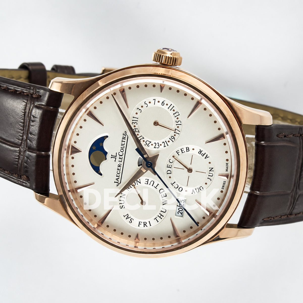 Jaeger-LeCoultre Master Ultra Thin Perpetual Calendar RG White 39mm V9F A868 V2