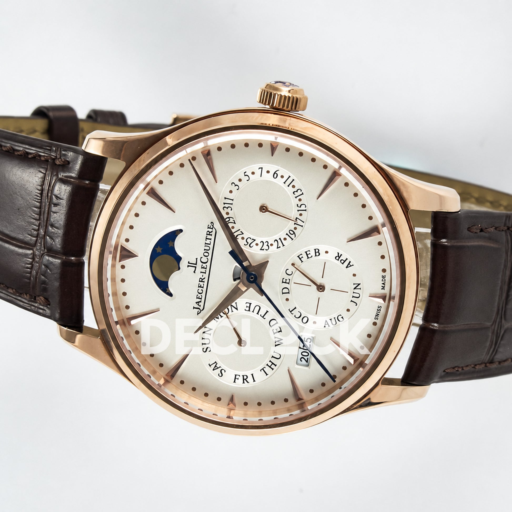 Jaeger-LeCoultre Master Ultra Thin Perpetual Calendar RG White 39mm V9F A868 V2