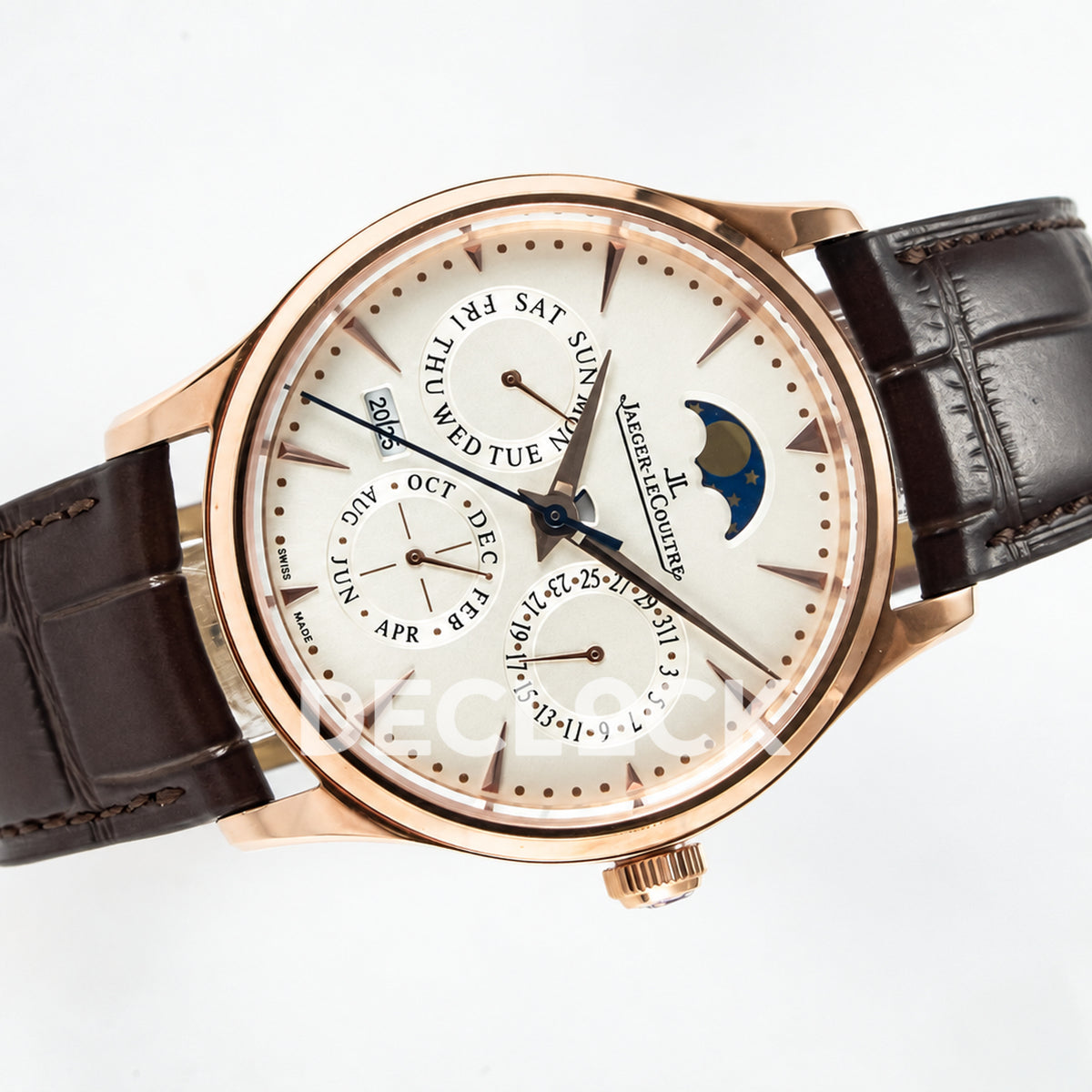 Jaeger-LeCoultre Master Ultra Thin Perpetual Calendar RG White 39mm V9F A868 V2