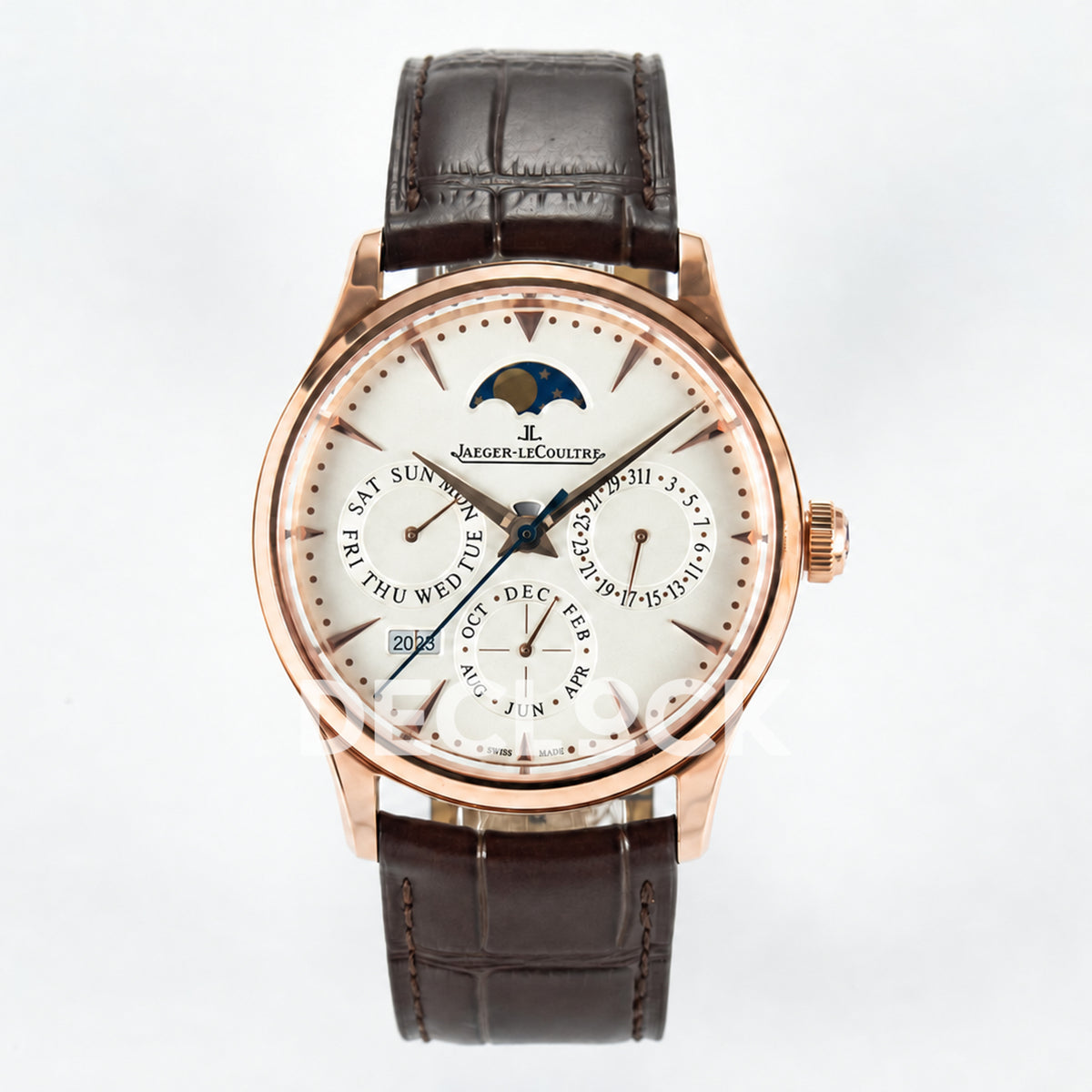 Jaeger-LeCoultre Master Ultra Thin Perpetual Calendar RG White 39mm V9F A868 V2