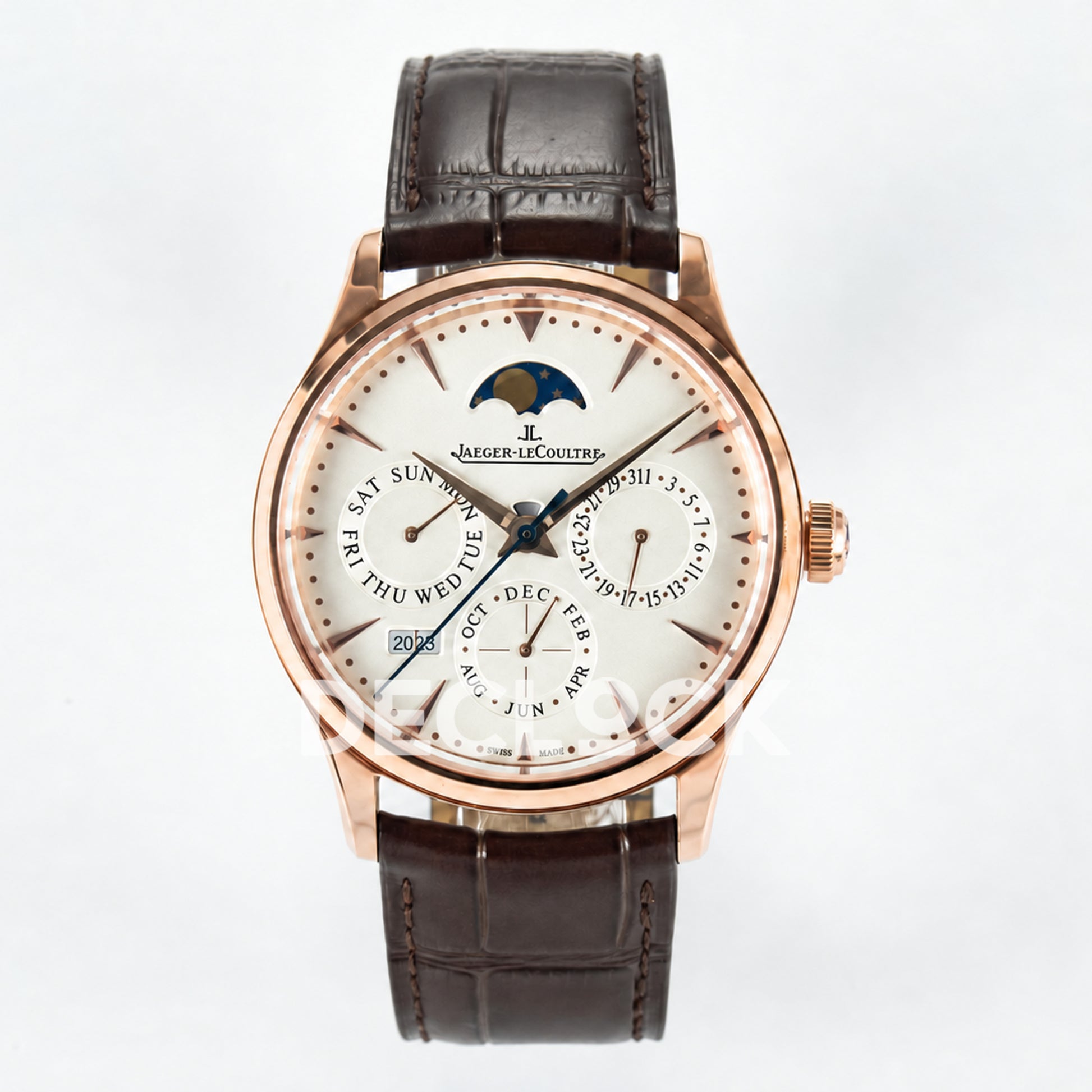 Jaeger-LeCoultre Master Ultra Thin Perpetual Calendar RG White 39mm V9F A868 V2