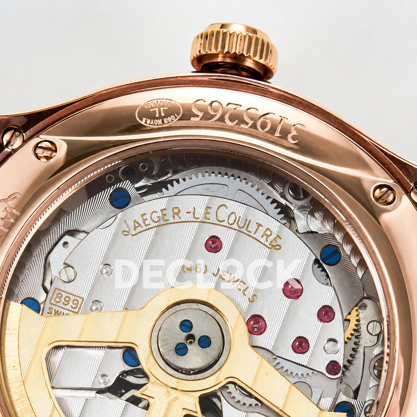 Jaeger-LeCoultre Master Ultra Thin Perpetual Calendar RG White Stone Bezel 39mm V9F A868 V2