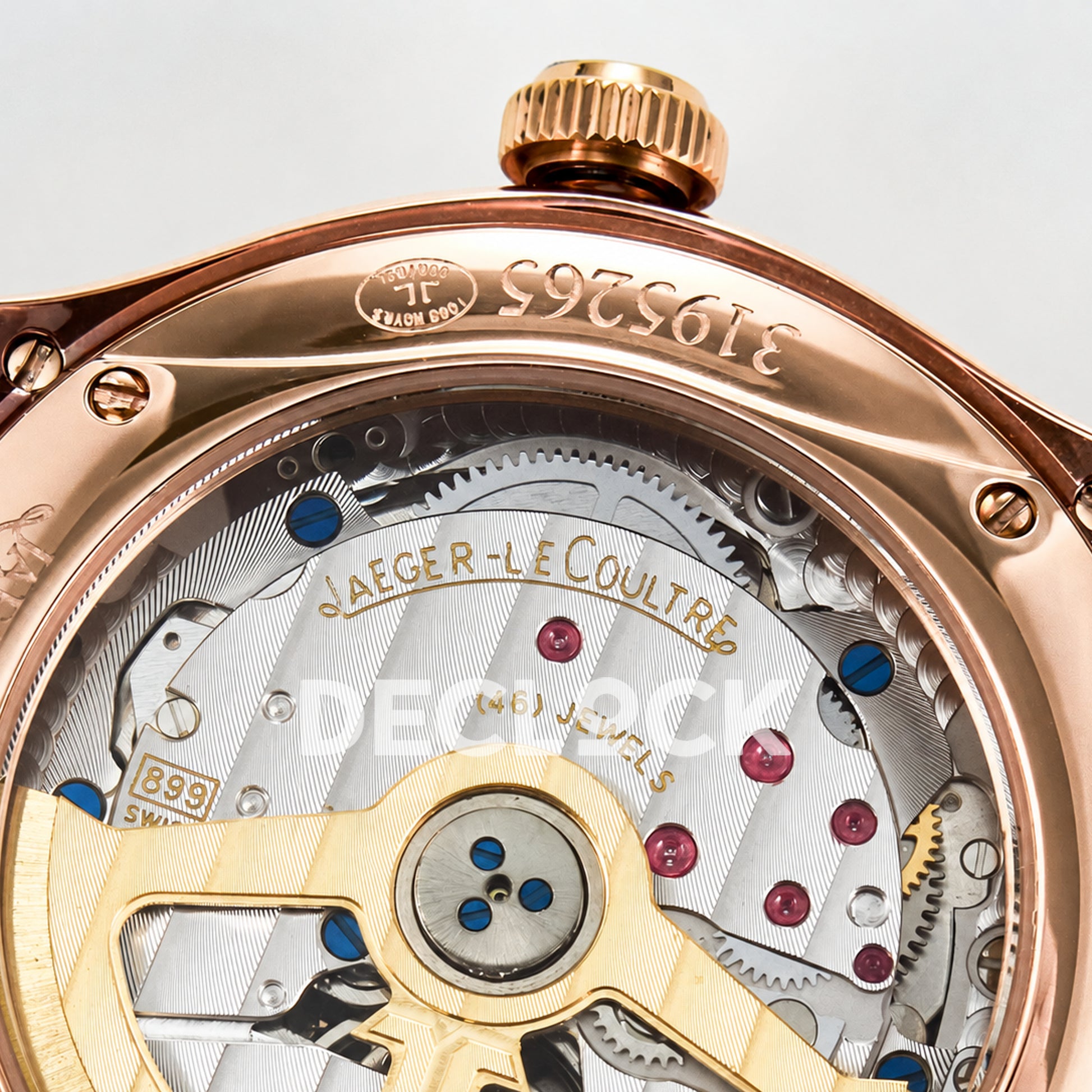 Jaeger-LeCoultre Master Ultra Thin Perpetual Calendar RG White Stone Bezel 39mm V9F A868 V2