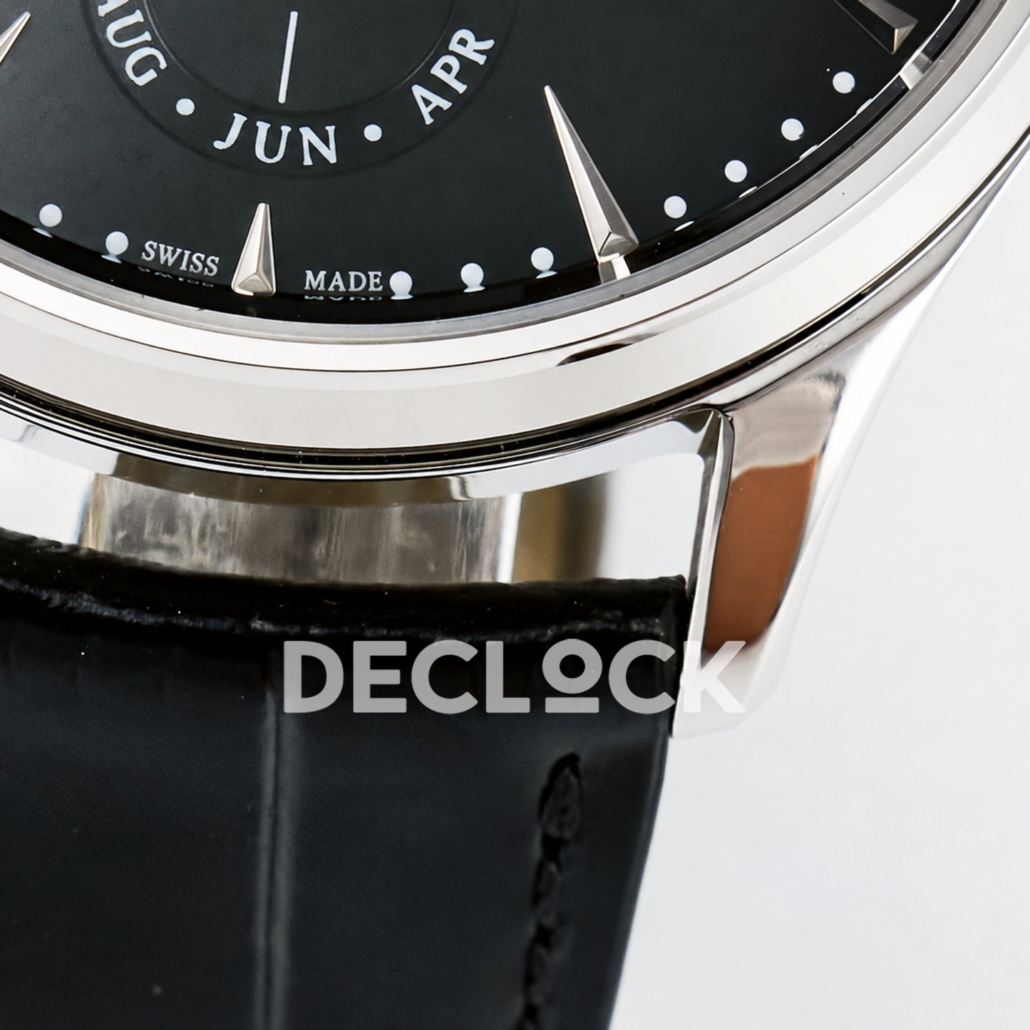 Jaeger-LeCoultre Master Ultra Thin Perpetual Calendar SS Black 39mm V9F A868 V2