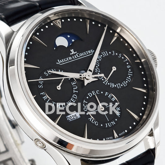 Jaeger-LeCoultre Master Ultra Thin Perpetual Calendar SS Gray 39mm V9F A868 V2