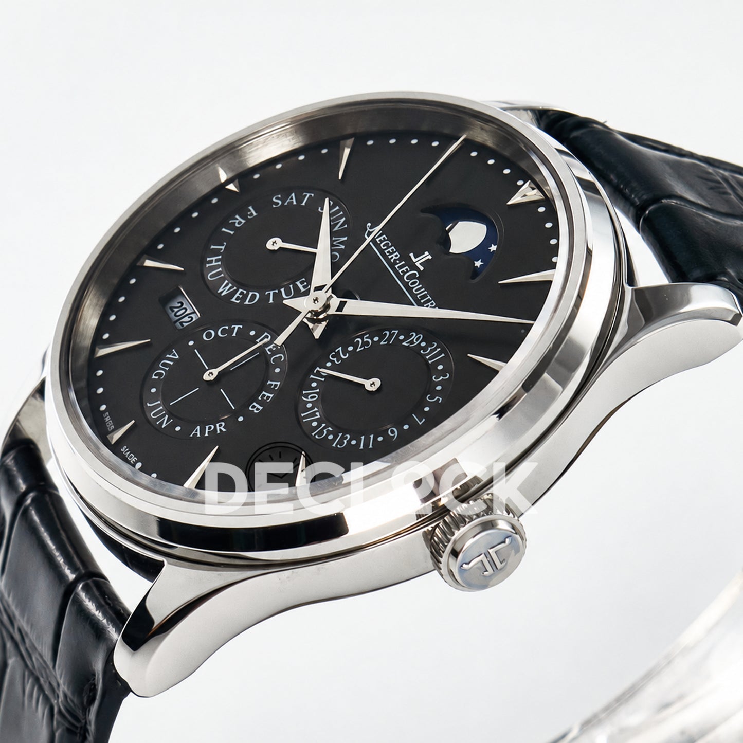 Jaeger-LeCoultre Master Ultra Thin Perpetual Calendar SS Gray 39mm V9F A868 V2
