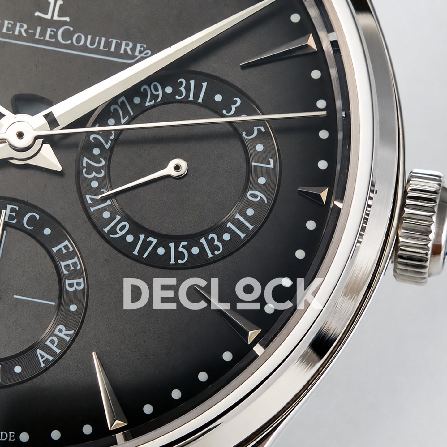 Jaeger-LeCoultre Master Ultra Thin Perpetual Calendar SS Gray 39mm V9F A868 V2