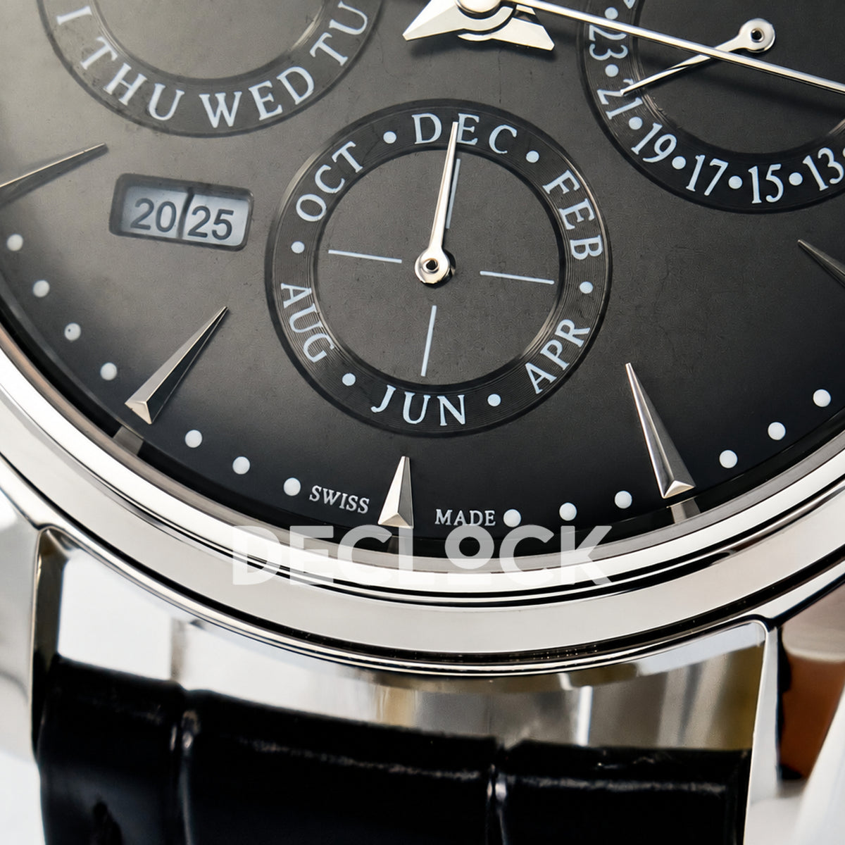 Jaeger-LeCoultre Master Ultra Thin Perpetual Calendar SS Gray 39mm V9F A868 V2
