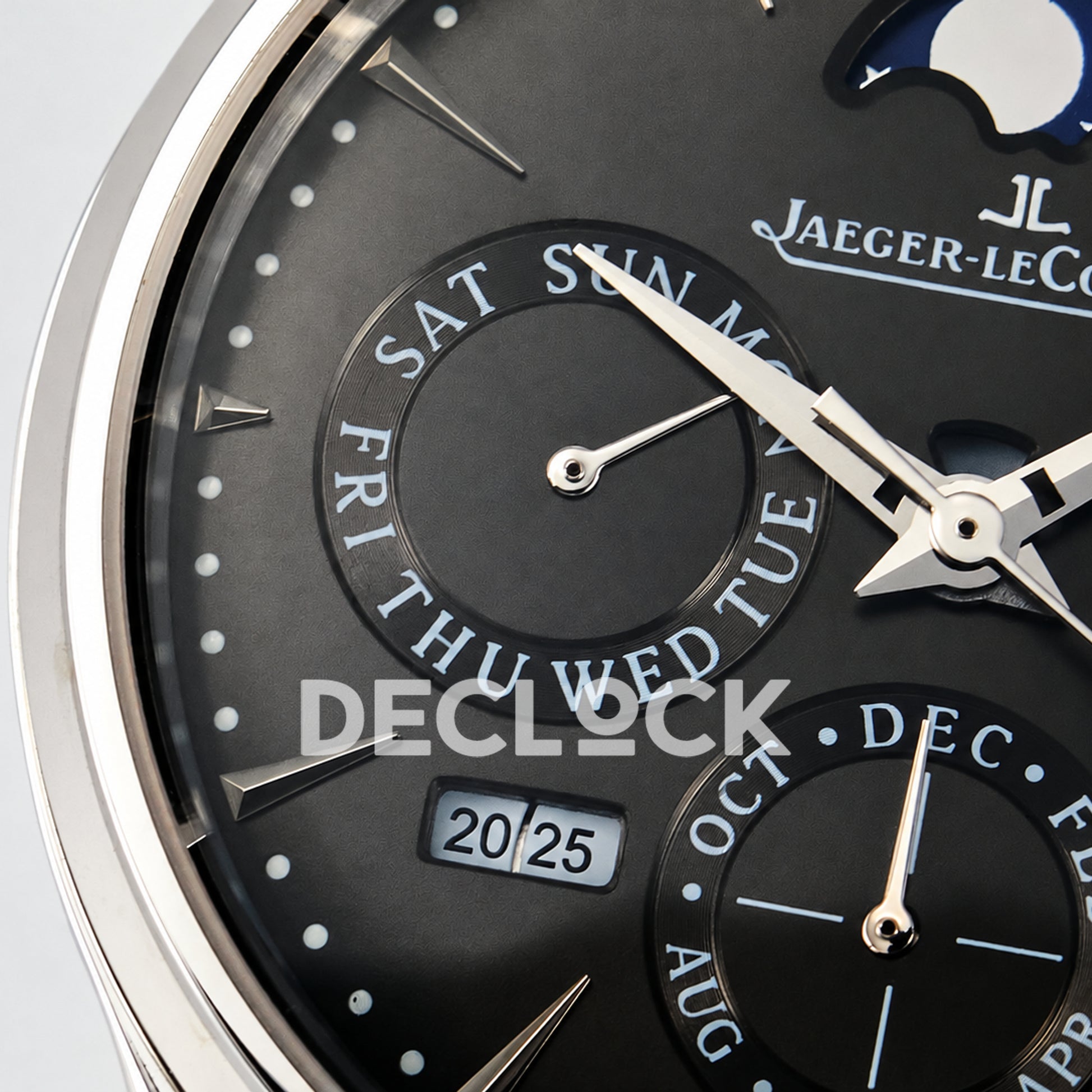 Jaeger-LeCoultre Master Ultra Thin Perpetual Calendar SS Gray 39mm V9F A868 V2