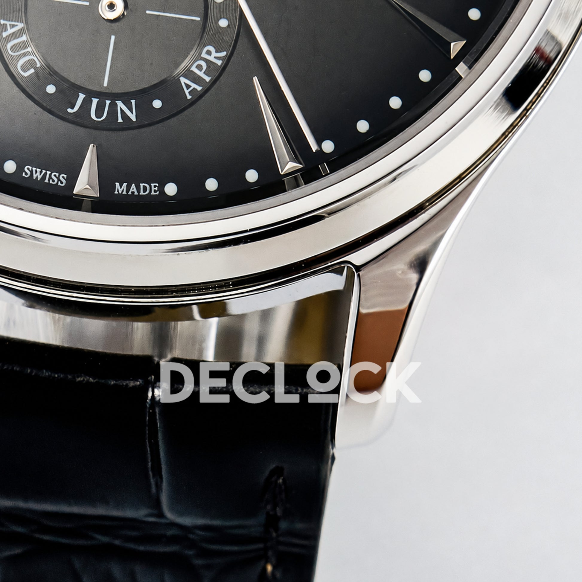 Jaeger-LeCoultre Master Ultra Thin Perpetual Calendar SS Gray 39mm V9F A868 V2