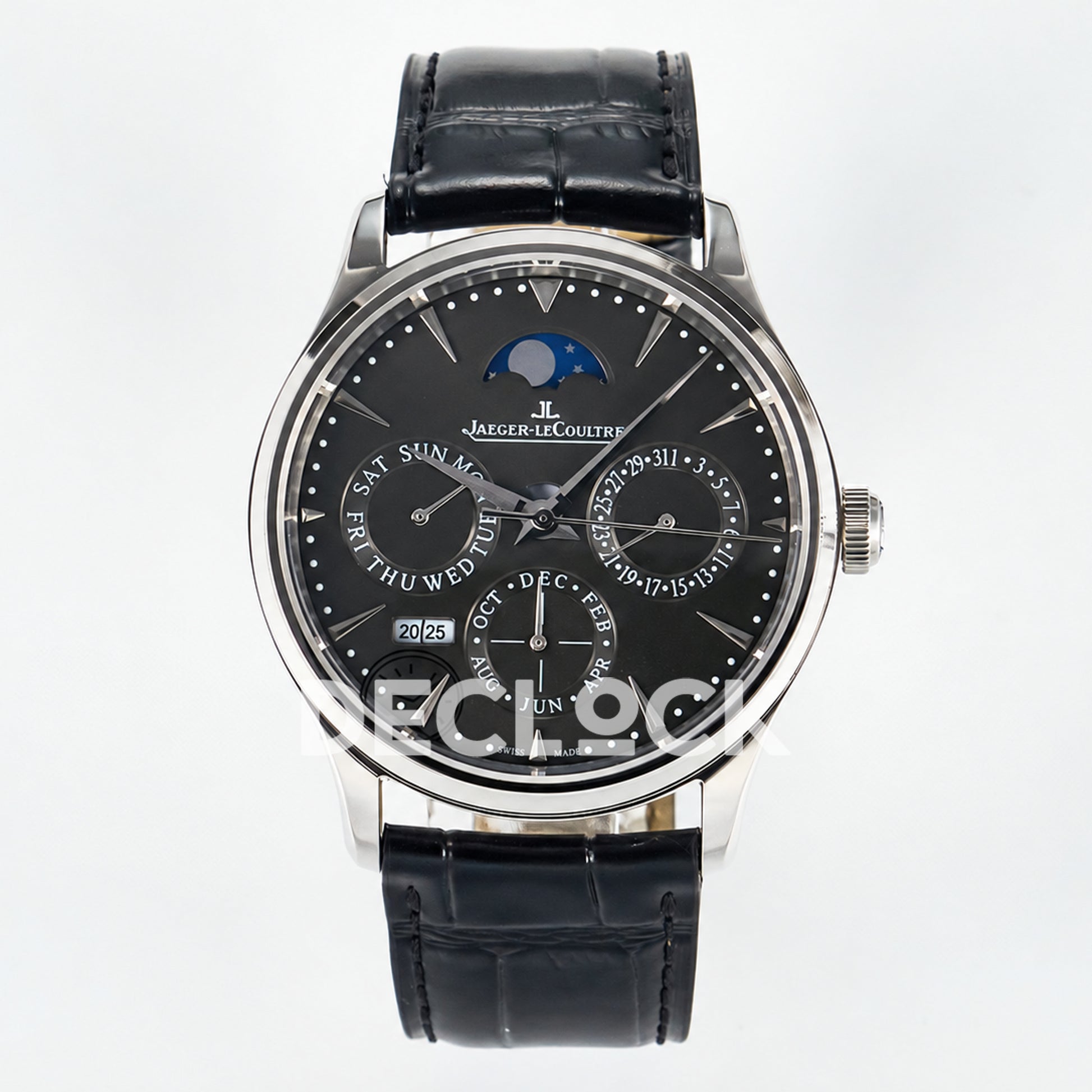 Jaeger-LeCoultre Master Ultra Thin Perpetual Calendar SS Gray 39mm V9F A868 V2