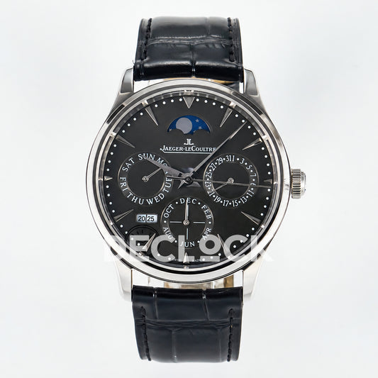 Jaeger-LeCoultre Master Ultra Thin Perpetual Calendar SS Gray 39mm V9F A868 V2