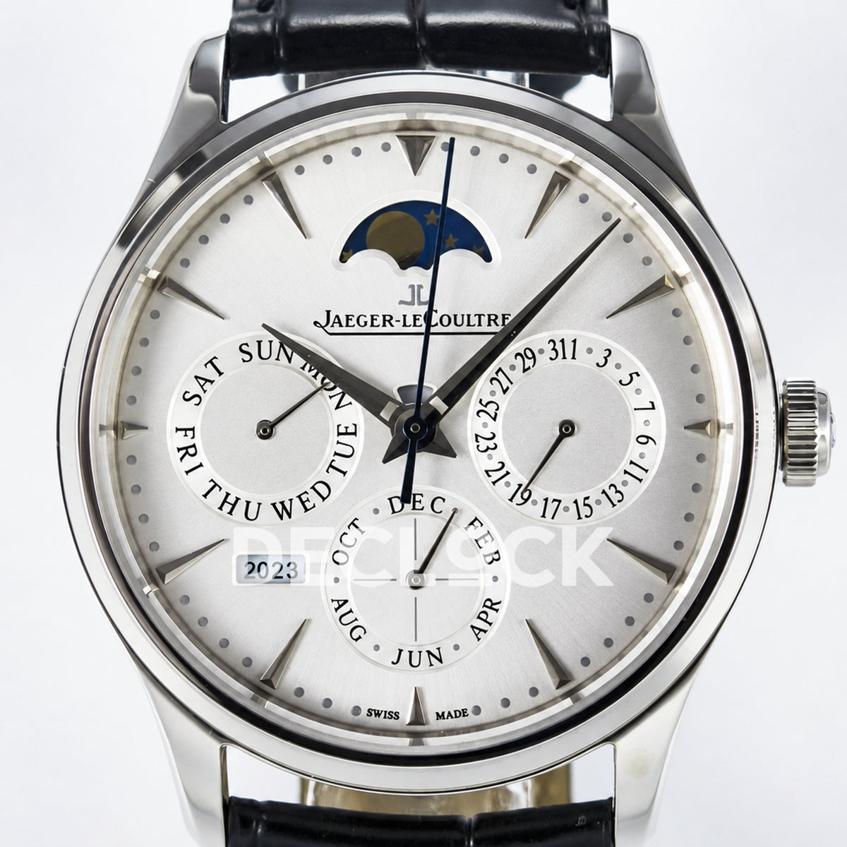 Jaeger-LeCoultre Master Ultra Thin Perpetual Calendar SS White 39mm V9F A868 V2