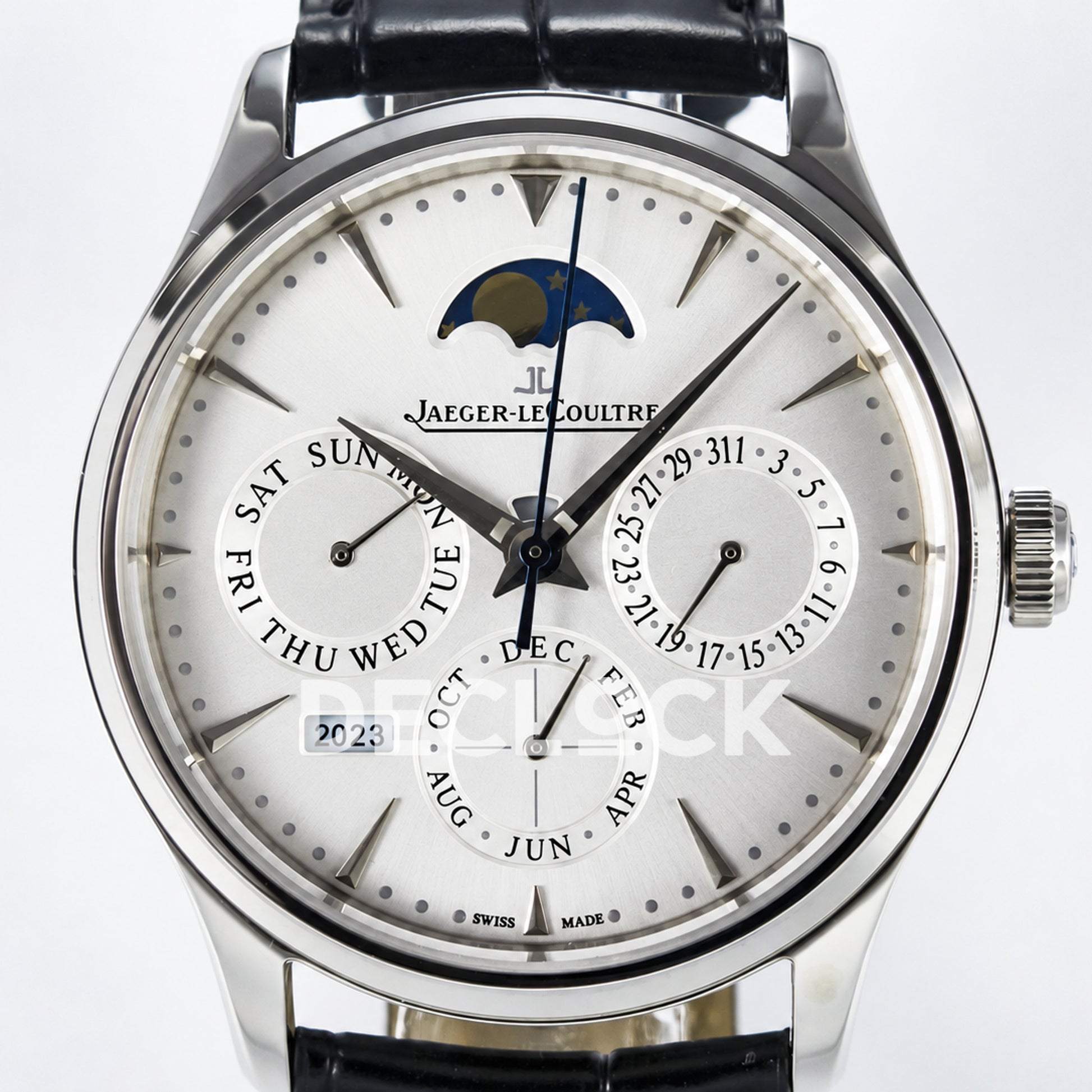 Jaeger-LeCoultre Master Ultra Thin Perpetual Calendar SS White 39mm V9F A868 V2