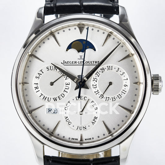 Jaeger-LeCoultre Master Ultra Thin Perpetual Calendar SS White 39mm V9F A868 V2