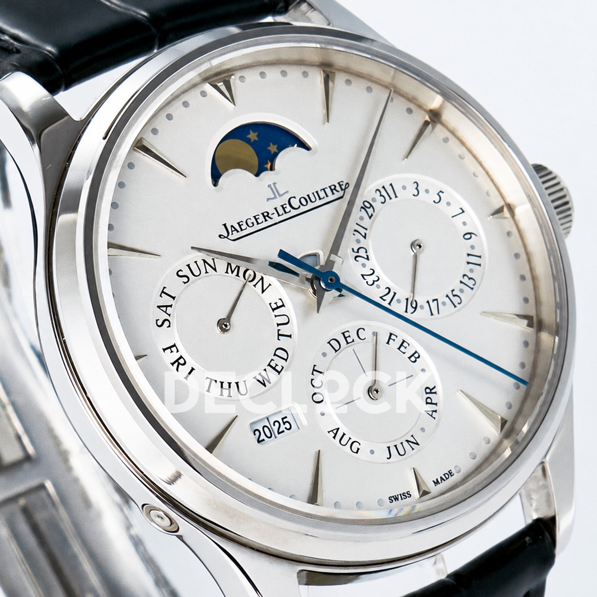 Jaeger-LeCoultre Master Ultra Thin Perpetual Calendar SS White 39mm V9F A868 V2