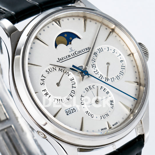 Jaeger-LeCoultre Master Ultra Thin Perpetual Calendar SS White 39mm V9F A868 V2