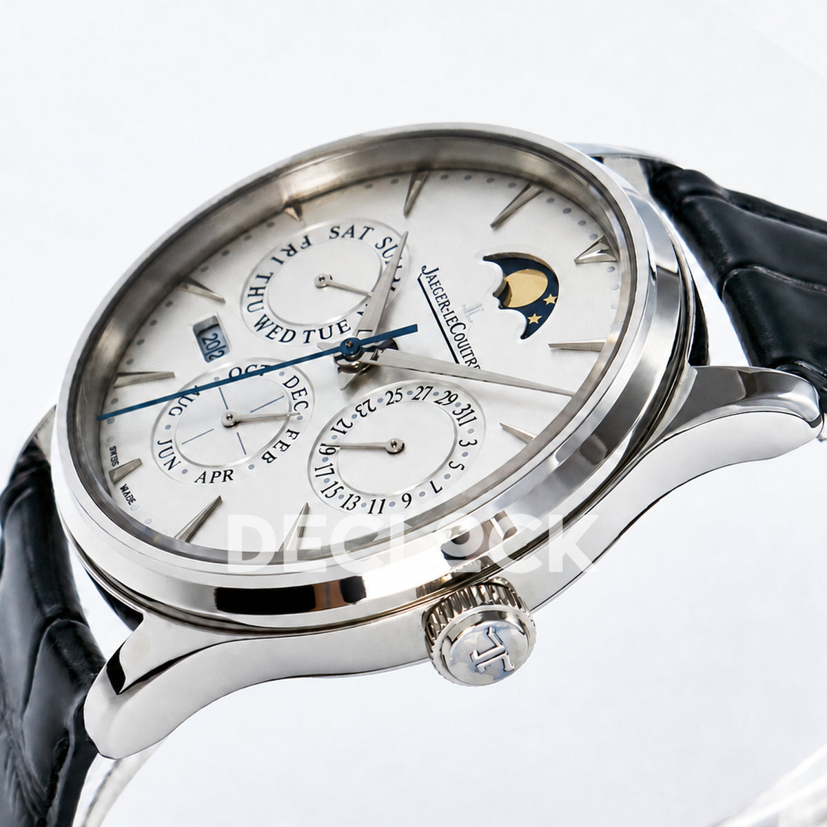 Jaeger-LeCoultre Master Ultra Thin Perpetual Calendar SS White 39mm V9F A868 V2