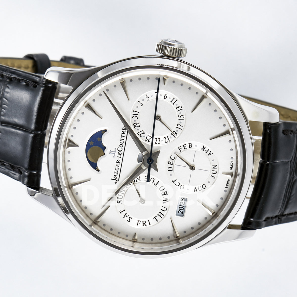Jaeger-LeCoultre Master Ultra Thin Perpetual Calendar SS White 39mm V9F A868 V2