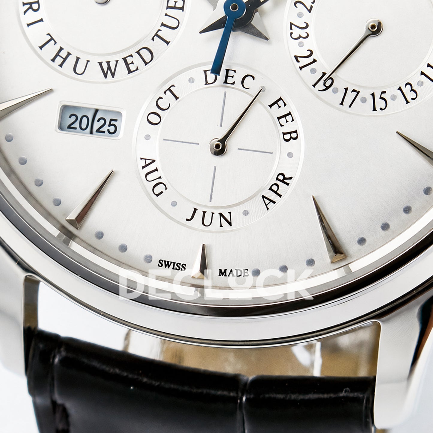 Jaeger-LeCoultre Master Ultra Thin Perpetual Calendar SS White 39mm V9F A868 V2