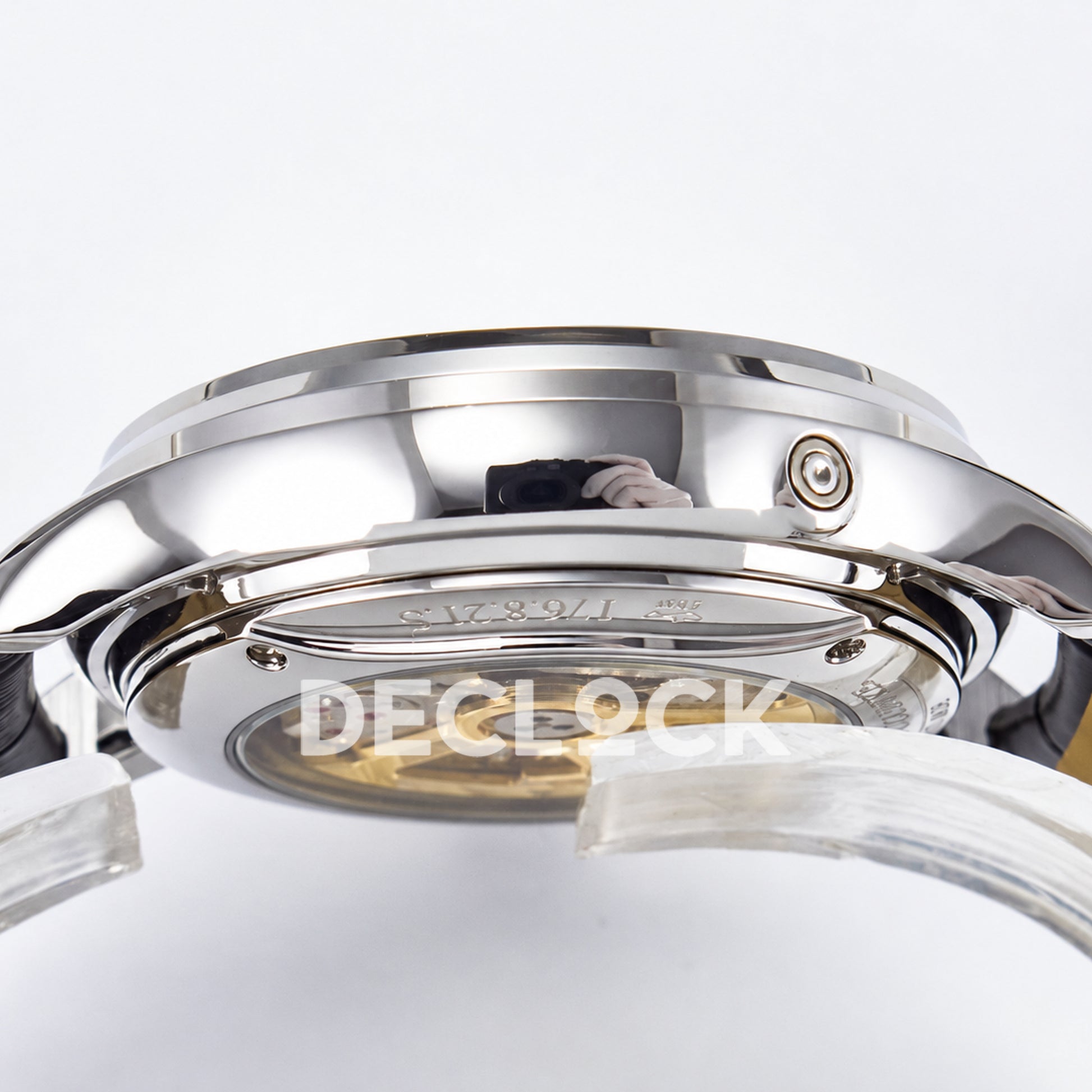 Jaeger-LeCoultre Master Ultra Thin Perpetual Calendar SS White Stone Bezel 39mm V9F A868 V2