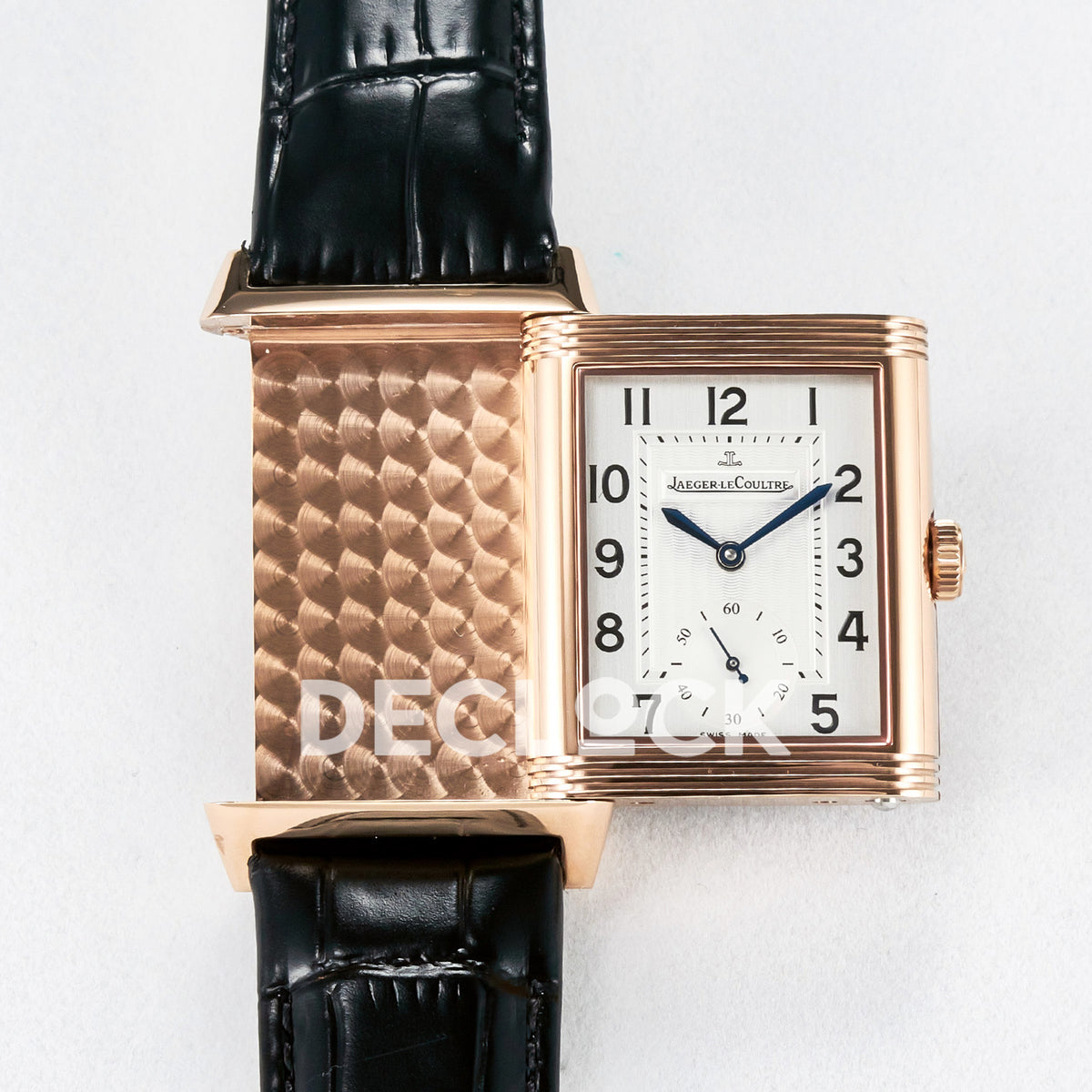 Jaeger-LeCoultre Reverso Classic Duoface RG White Textured 47mm MGF A854A