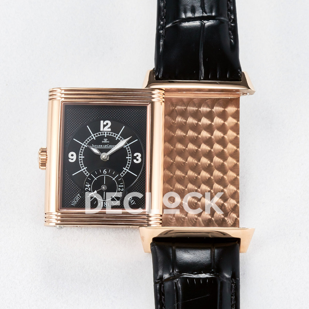 Jaeger-LeCoultre Reverso Classic Duoface RG White Textured 47mm MGF A854A