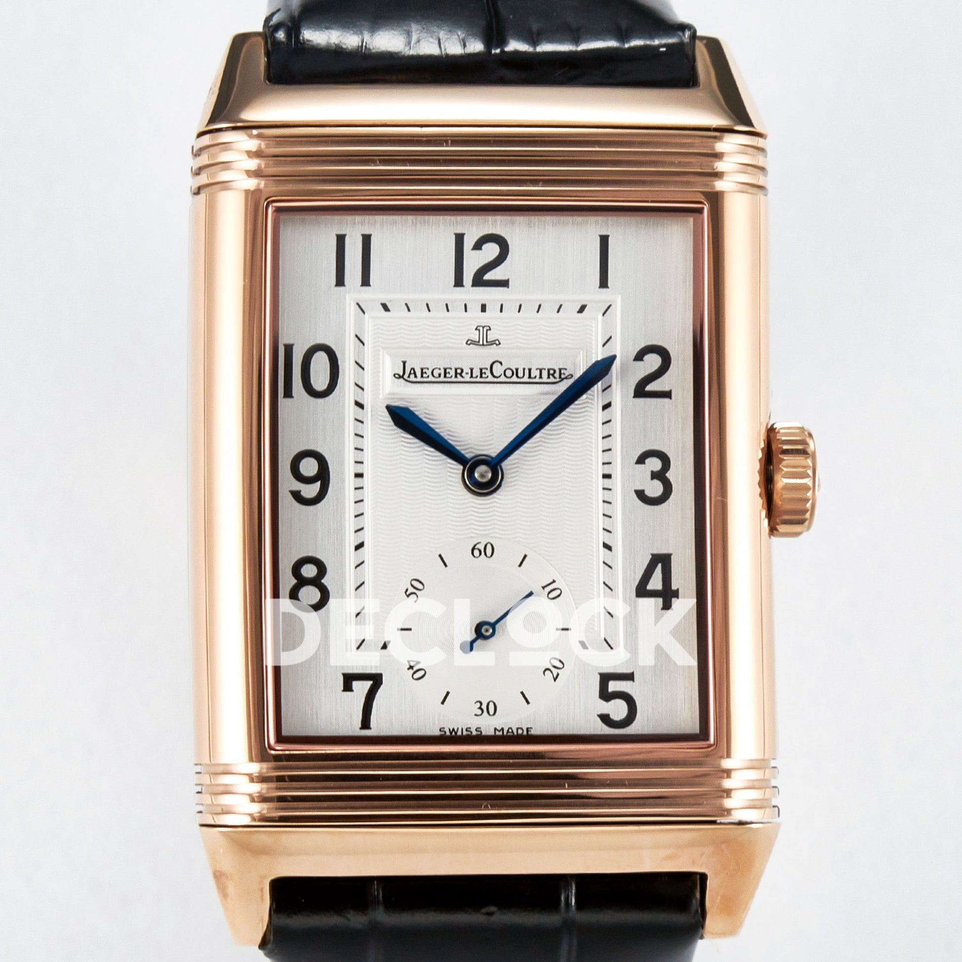 Jaeger-LeCoultre Reverso Classic Duoface RG White Textured 47mm MGF A854A
