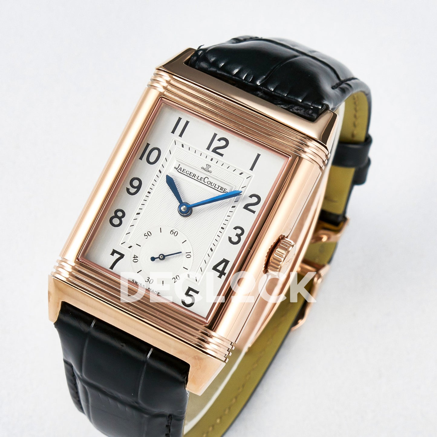 Jaeger-LeCoultre Reverso Classic Duoface RG White Textured 47mm MGF A854A