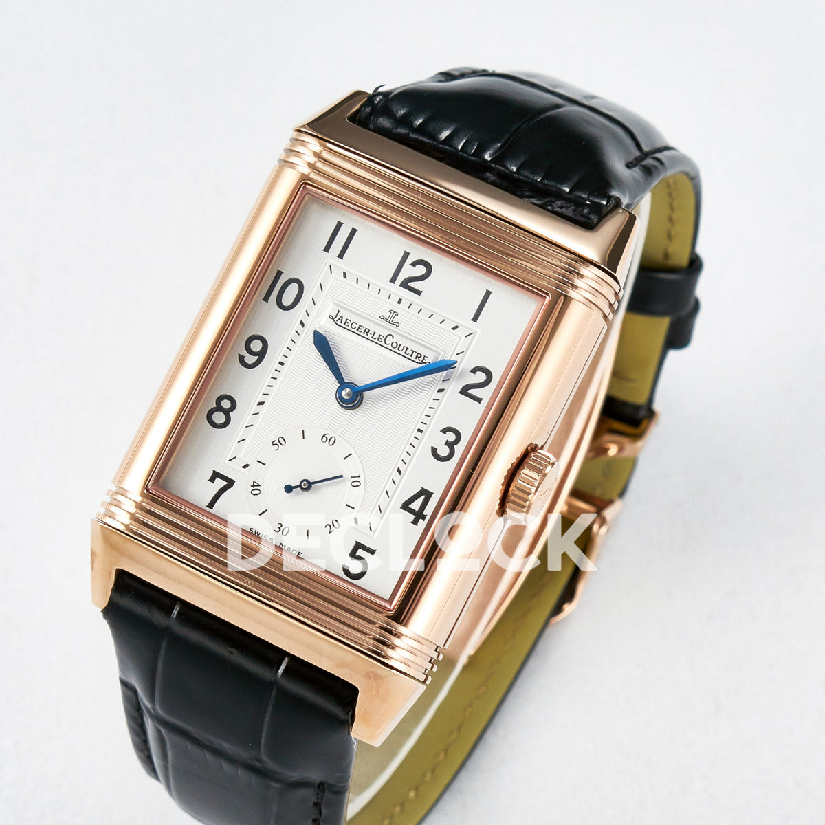 Jaeger-LeCoultre Reverso Classic Duoface RG White Textured 47mm MGF A854A