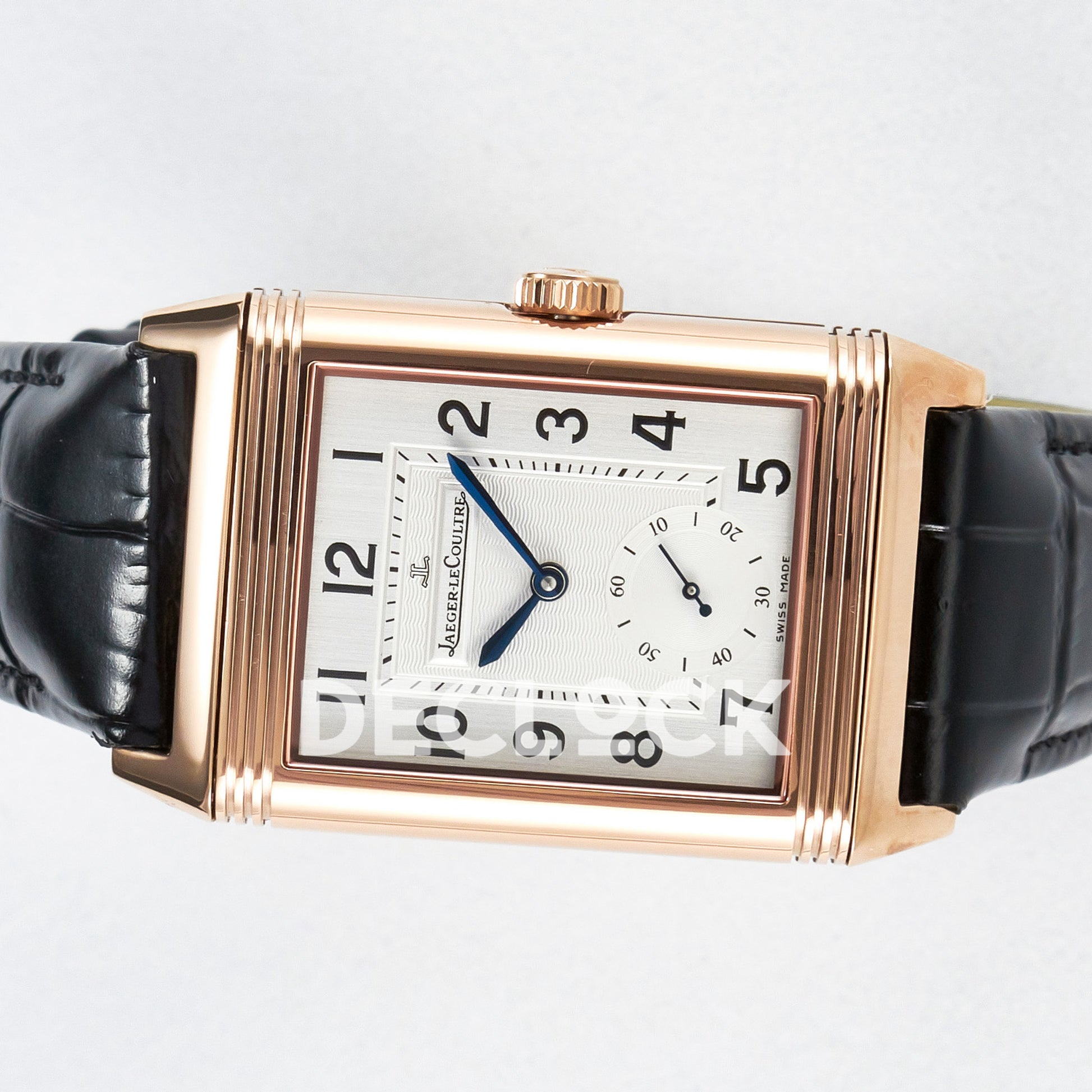 Jaeger-LeCoultre Reverso Classic Duoface RG White Textured 47mm MGF A854A