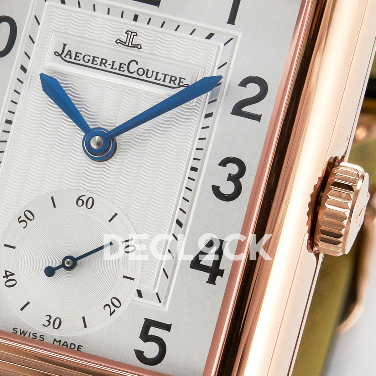 Jaeger-LeCoultre Reverso Classic Duoface RG White Textured 47mm MGF A854A