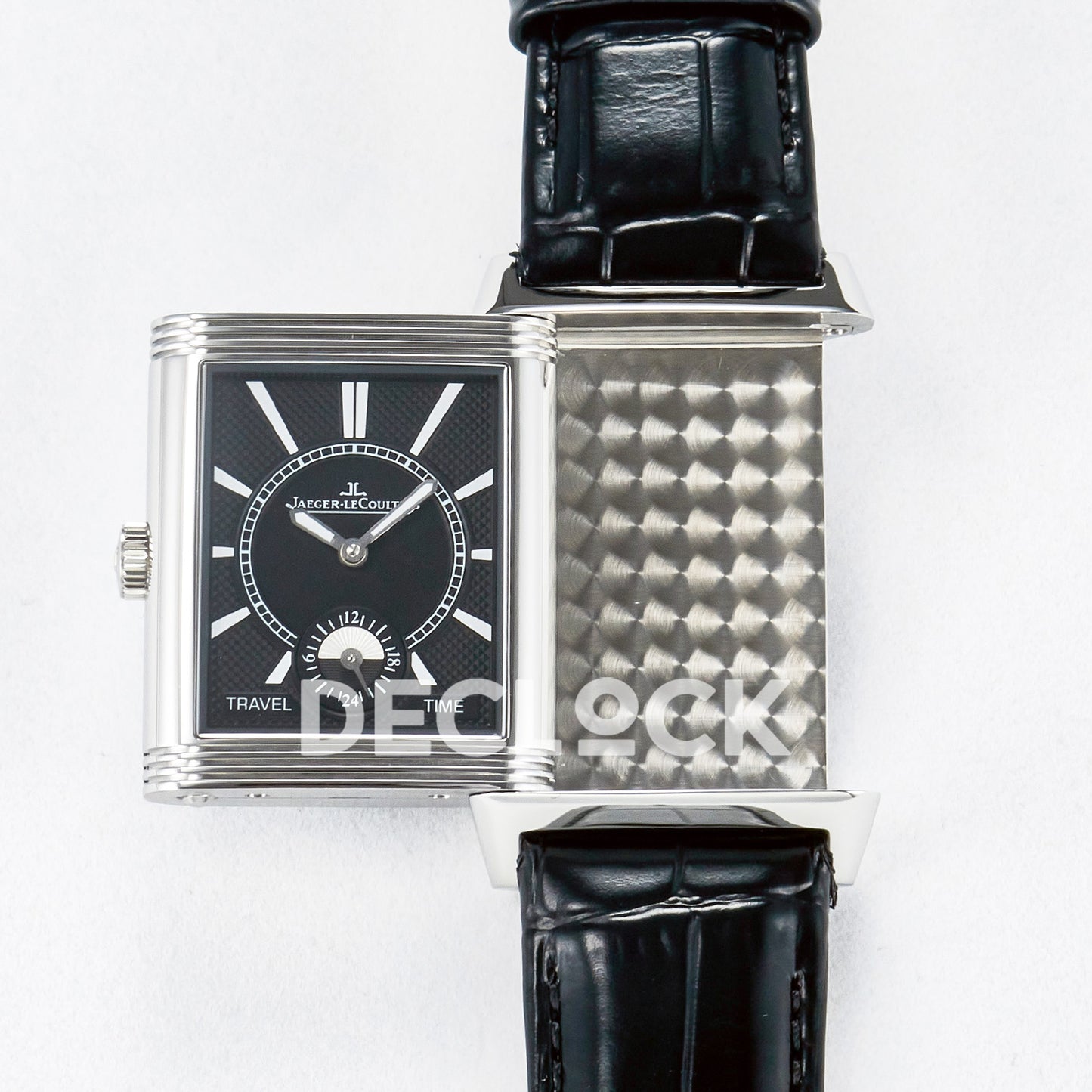 Jaeger-LeCoultre Reverso Classic Duoface SS White Small Seconds 42.9mm MGF A854A