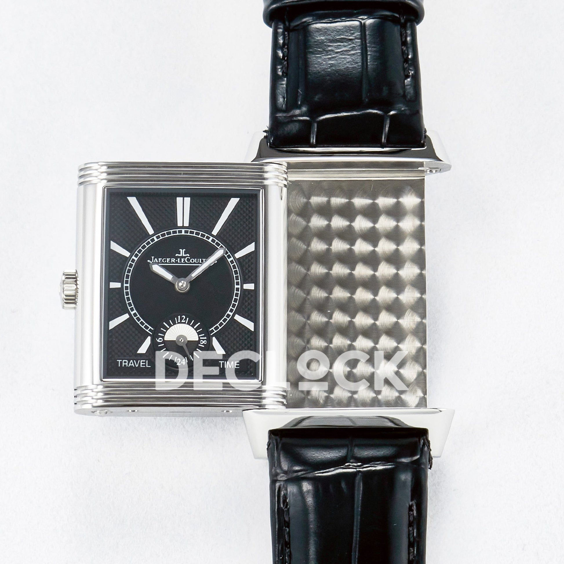 Jaeger-LeCoultre Reverso Classic Duoface SS White Small Seconds 42.9mm MGF A854A