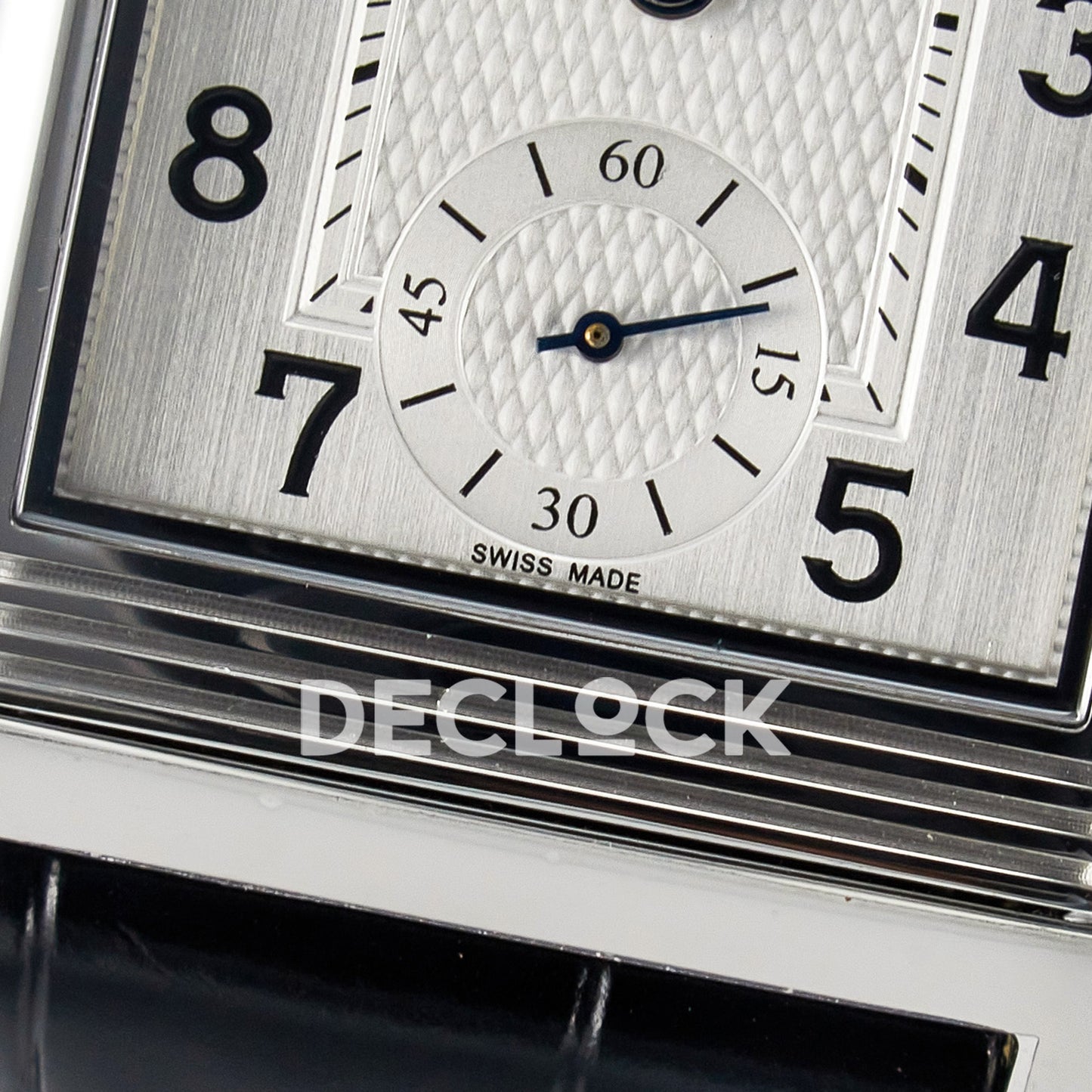 Jaeger-LeCoultre Reverso Classic Duoface SS White Guilloche 42.9mm MGF A854A