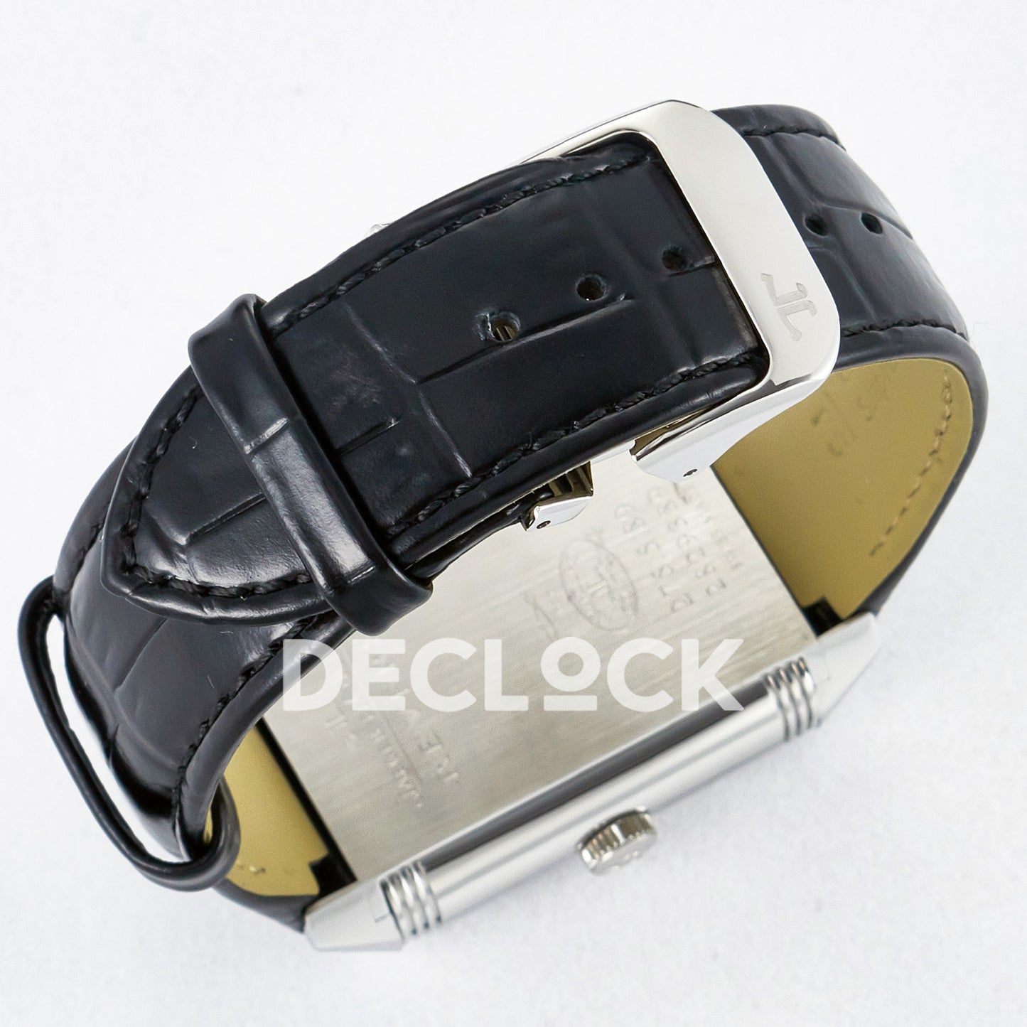 Jaeger-LeCoultre Reverso Classic Duoface SS White Guilloche 42.9mm MGF A854A