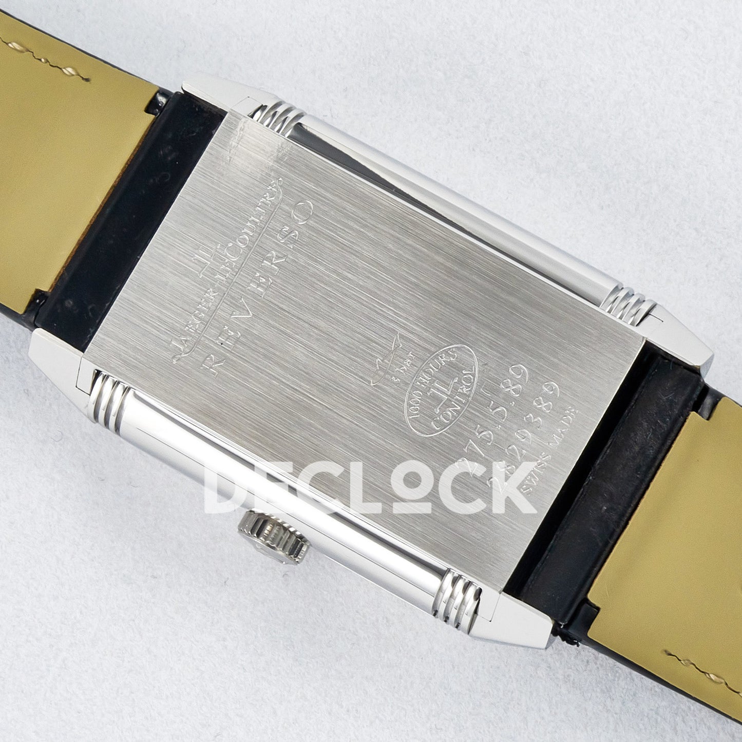 Jaeger-LeCoultre Reverso Classic Duoface SS White Guilloche 42.9mm MGF A854A