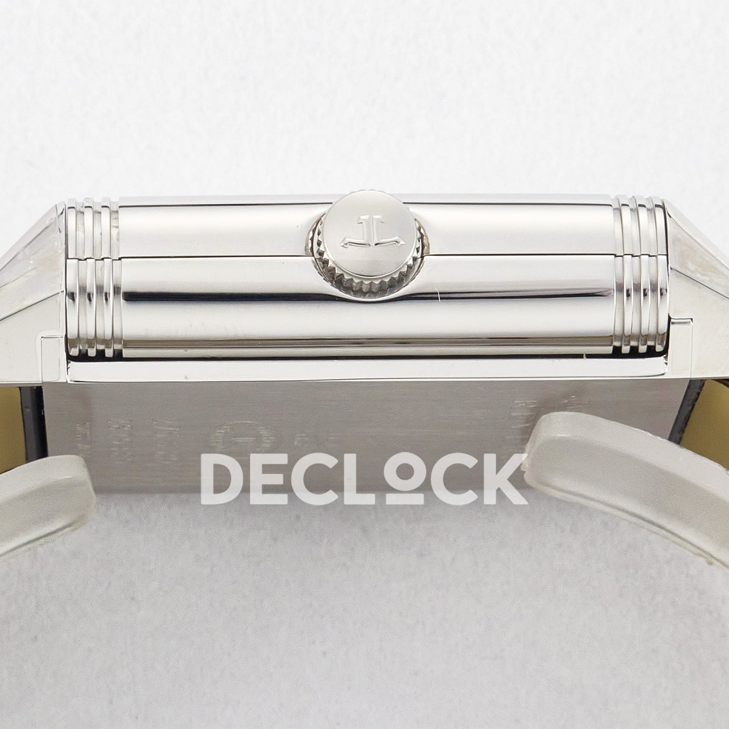 Jaeger-LeCoultre Reverso Classic Duoface SS White Guilloche Red Strap 42.9mm MGF A854A