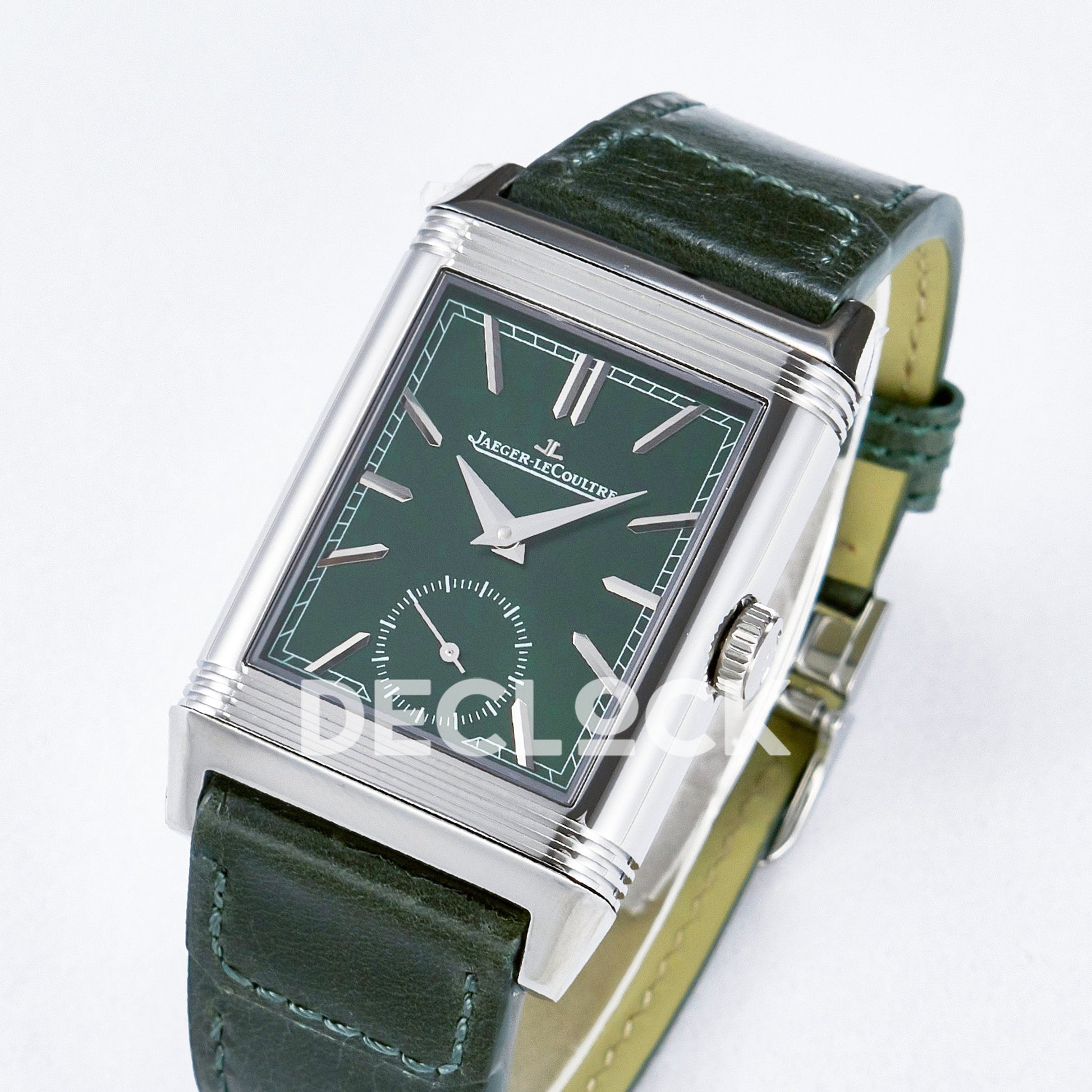 Jaeger-LeCoultre Reverso Classic Duoface SS White Textured 47mm MGF A854A