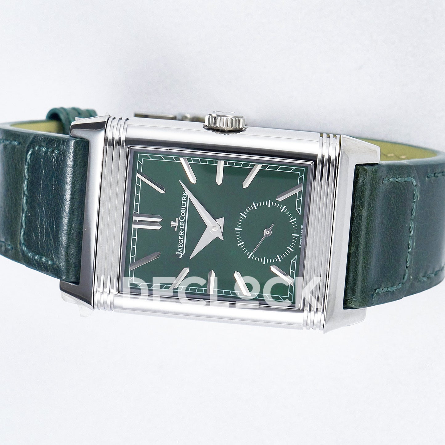 Jaeger-LeCoultre Reverso Classic Duoface SS White Textured 47mm MGF A854A