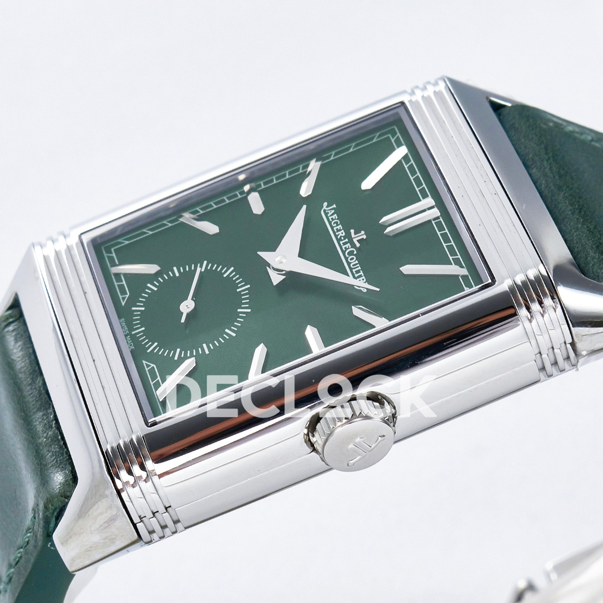 Jaeger-LeCoultre Reverso Classic Duoface SS White Textured 47mm MGF A854A