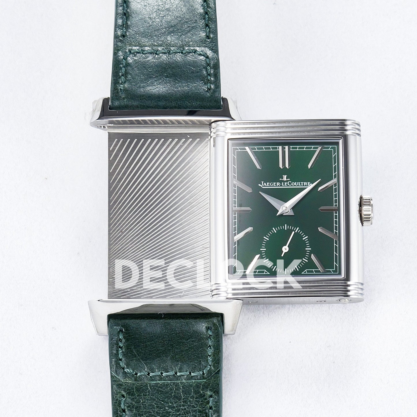 Jaeger-LeCoultre Reverso Classic Duoface SS White Textured 47mm MGF A854A