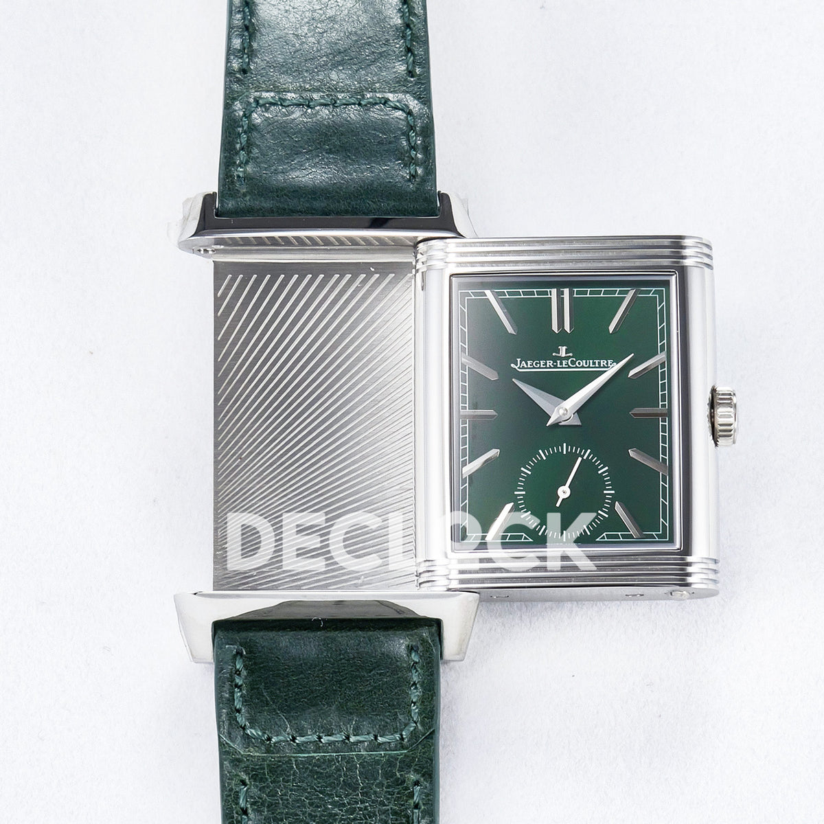 Jaeger-LeCoultre Reverso Classic Duoface SS White Textured 47mm MGF A854A
