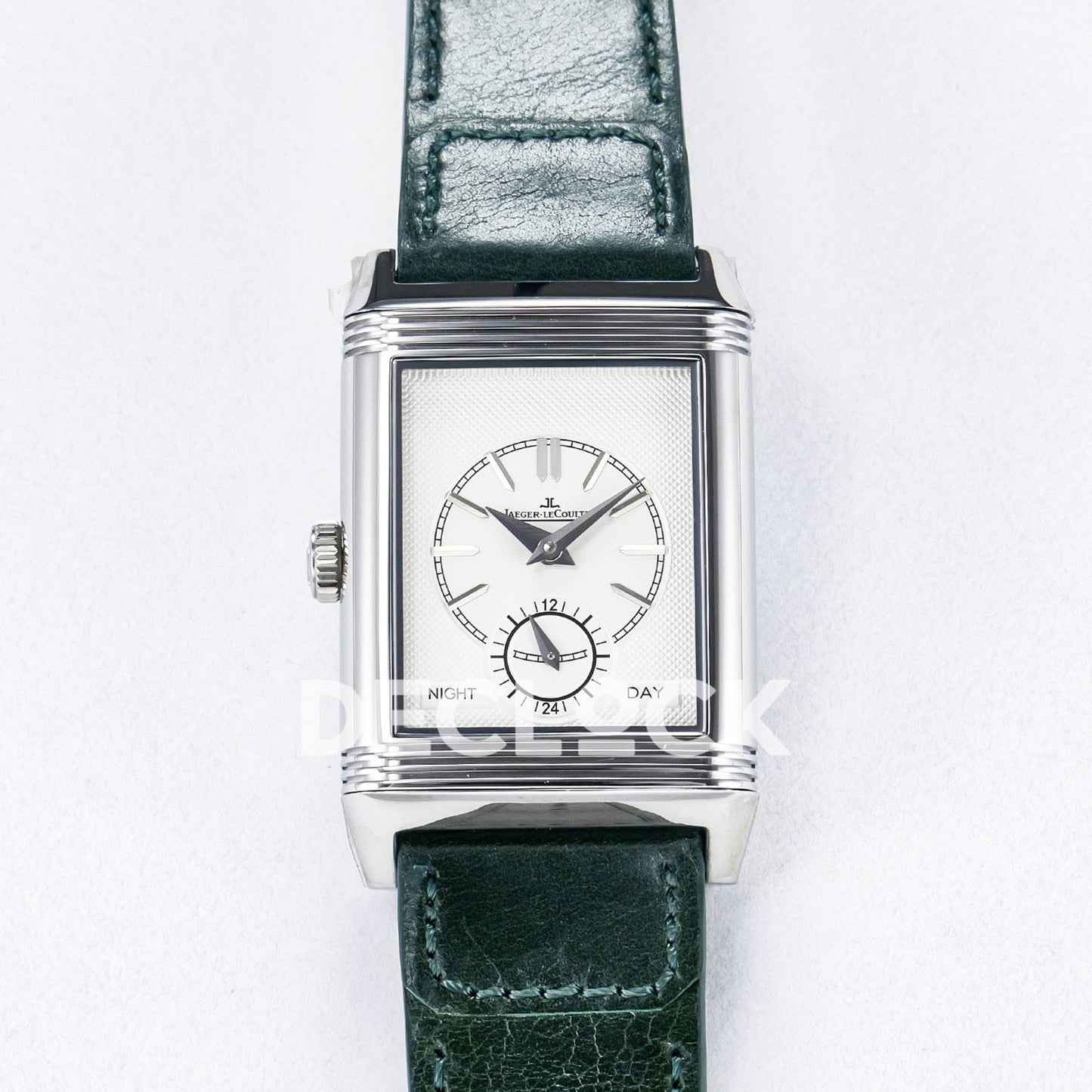 Jaeger-LeCoultre Reverso Classic Duoface SS White Textured 47mm MGF A854A