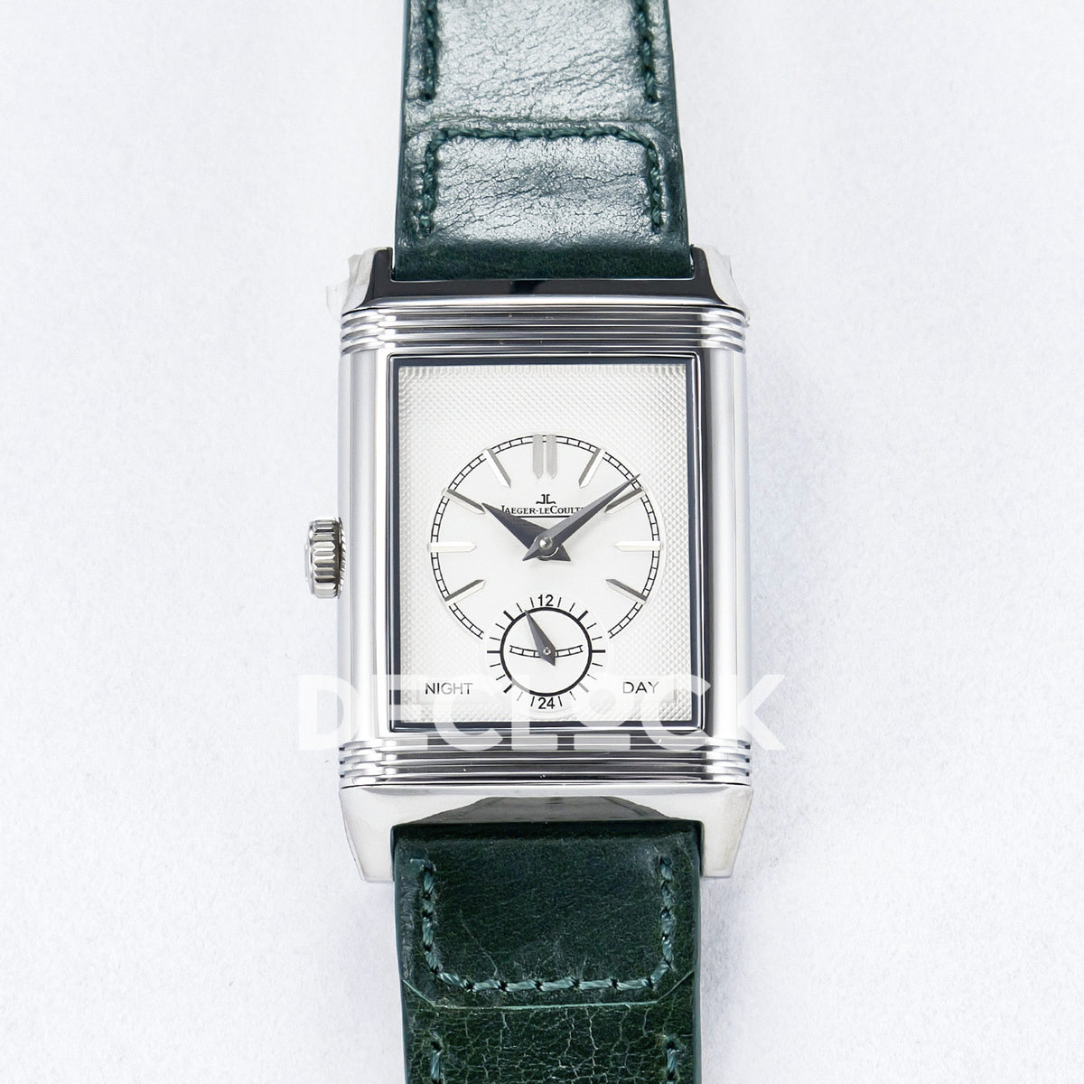 Jaeger-LeCoultre Reverso Classic Duoface SS White Textured 47mm MGF A854A