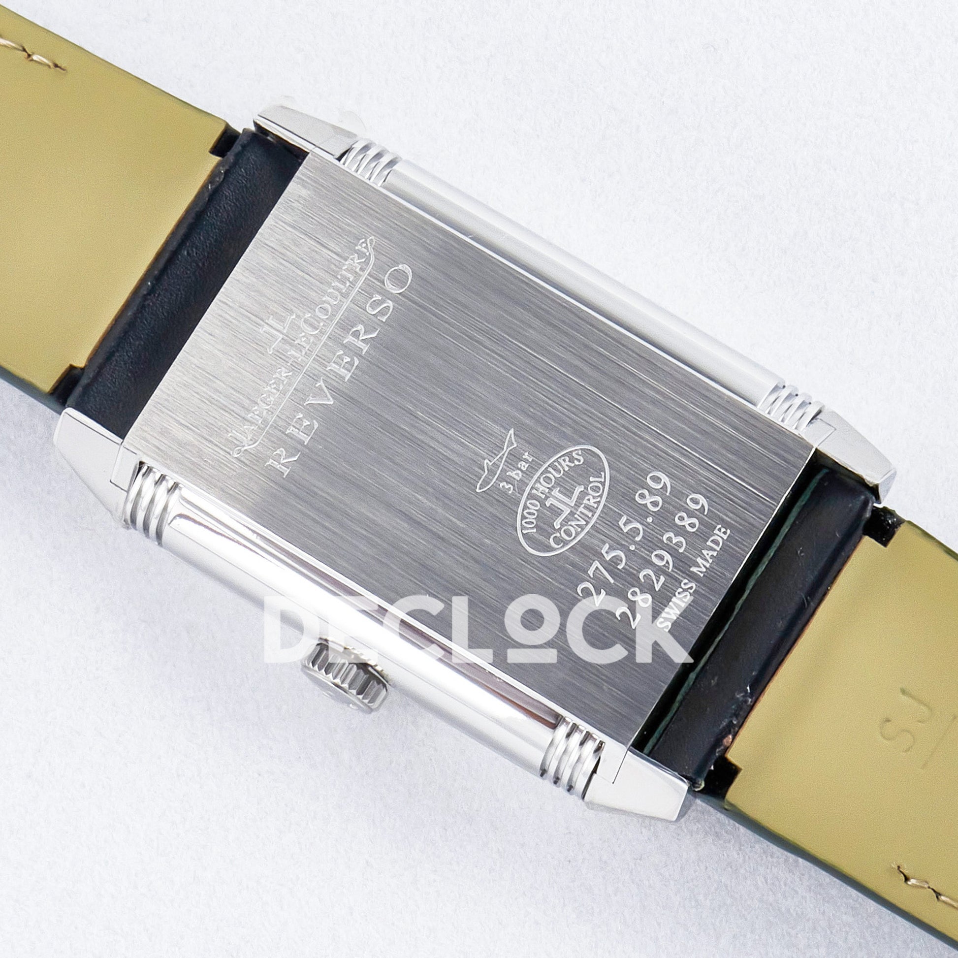 Jaeger-LeCoultre Reverso Classic Duoface SS White Textured 47mm MGF A854A