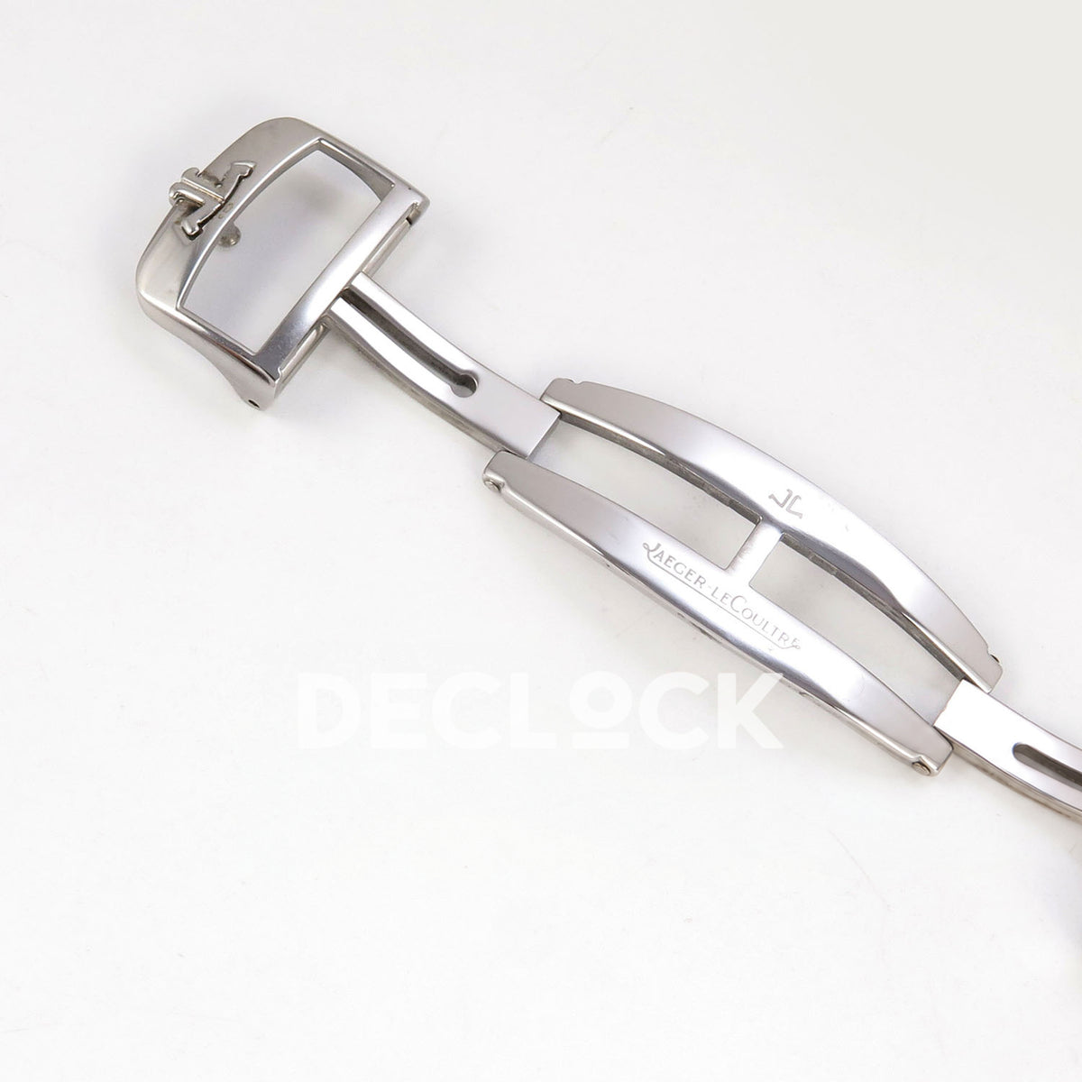 Jaeger-LeCoultre Reverso Tribute JJF green steel replica - open clasp view