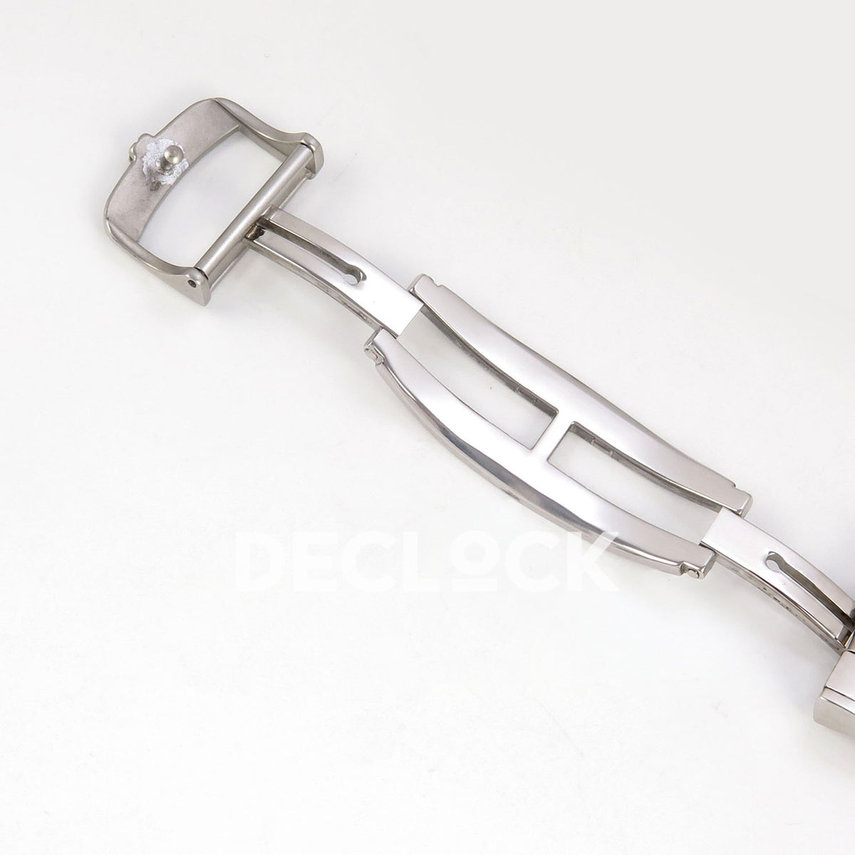 Jaeger-LeCoultre Reverso Tribute JJF green steel replica - extended clasp view