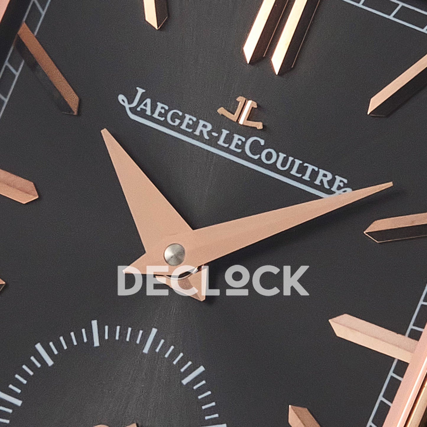 Jaeger-LeCoultre Reverso Tribute Duoface RG Black Red Strap MGF A854A