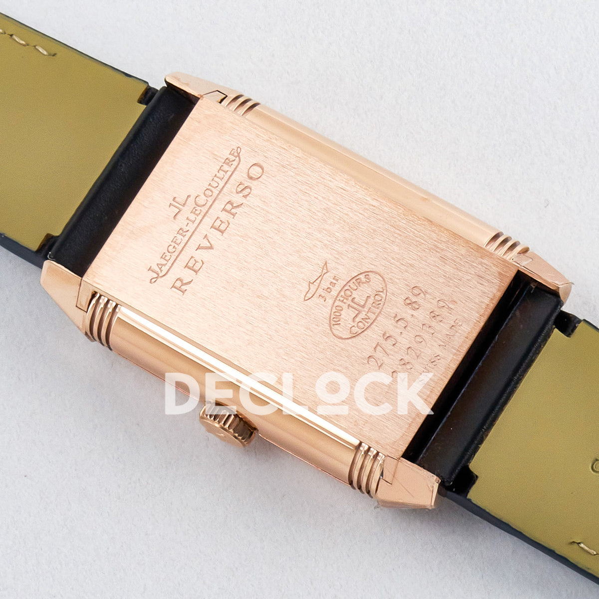 Jaeger-LeCoultre Reverso Tribute Duoface Small Seconds RG Blue MGF A854A